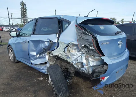 2013 Hyundai Accent Se from USA, damaged, VIN KMHCU5AE4DU085802